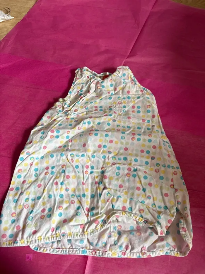 Robe multicolore