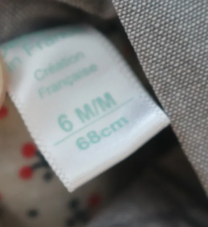Veste automne fille Obaïbi 6 mois - photo numéro 8