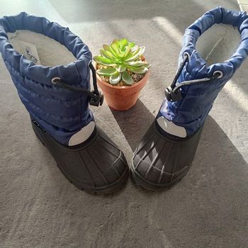 Après-skis bleu marine 