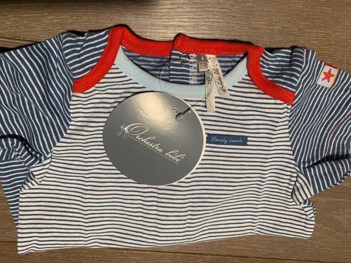 Tee-shirts style marin Orchestra bébé - photo numéro 3