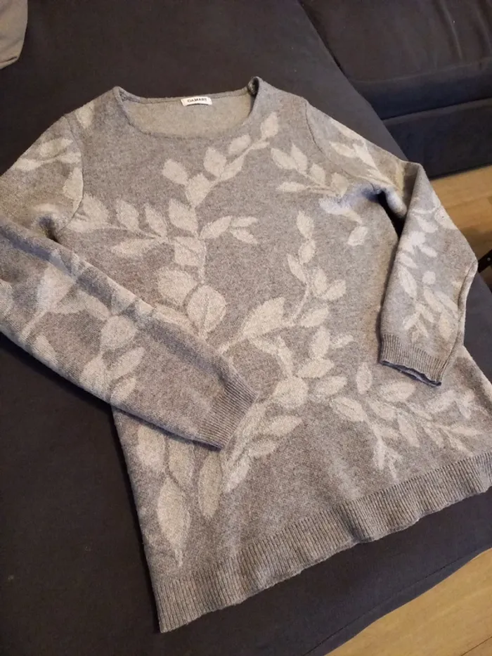 Pull gris femme T34/36 - photo numéro 14