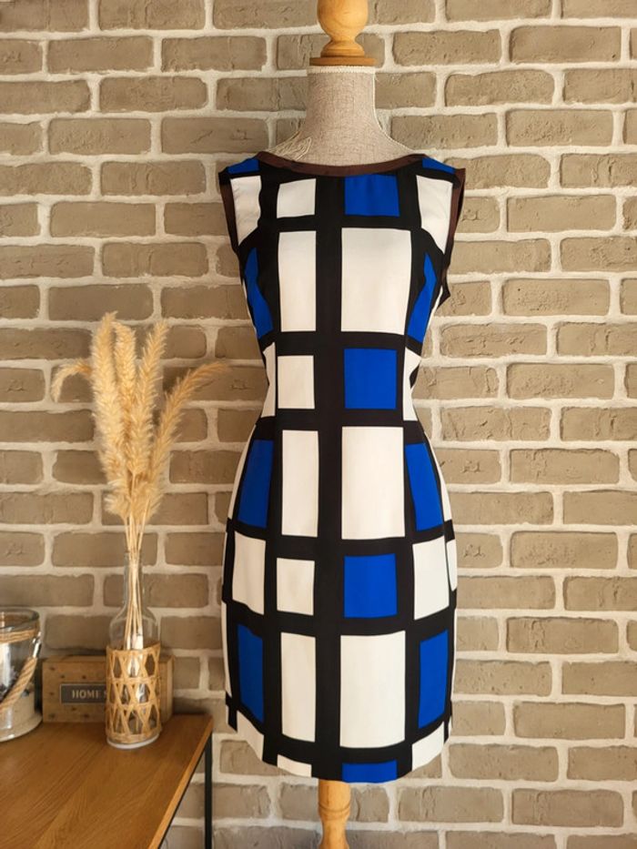 Robe style Art déco Mondrian - Sandro Ferronne