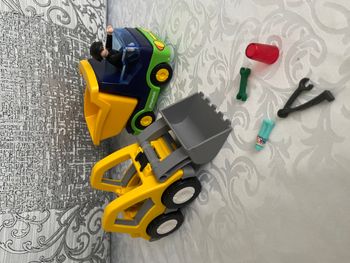 Lot véhicules chantier Playmobil