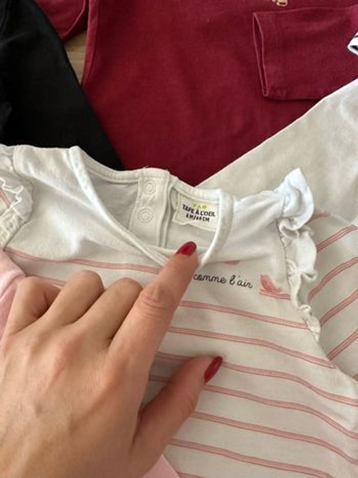 Lot 8 T-shirts - photo numéro 7