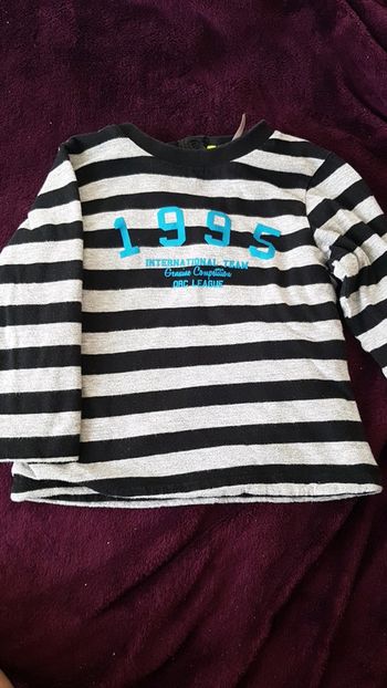 Tshirt réversible 18mois