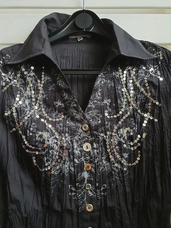 Chemisier sequins - Taille 38/M
