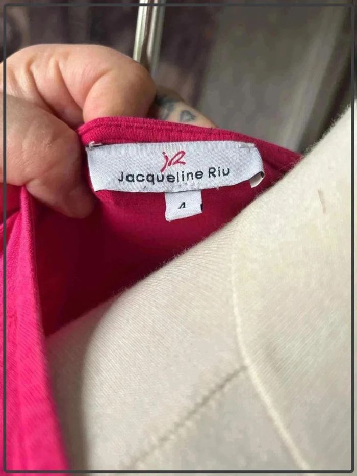 T shirt manche  courte  taille 4(42)  marque  Jacqueline riu - photo numéro 2
