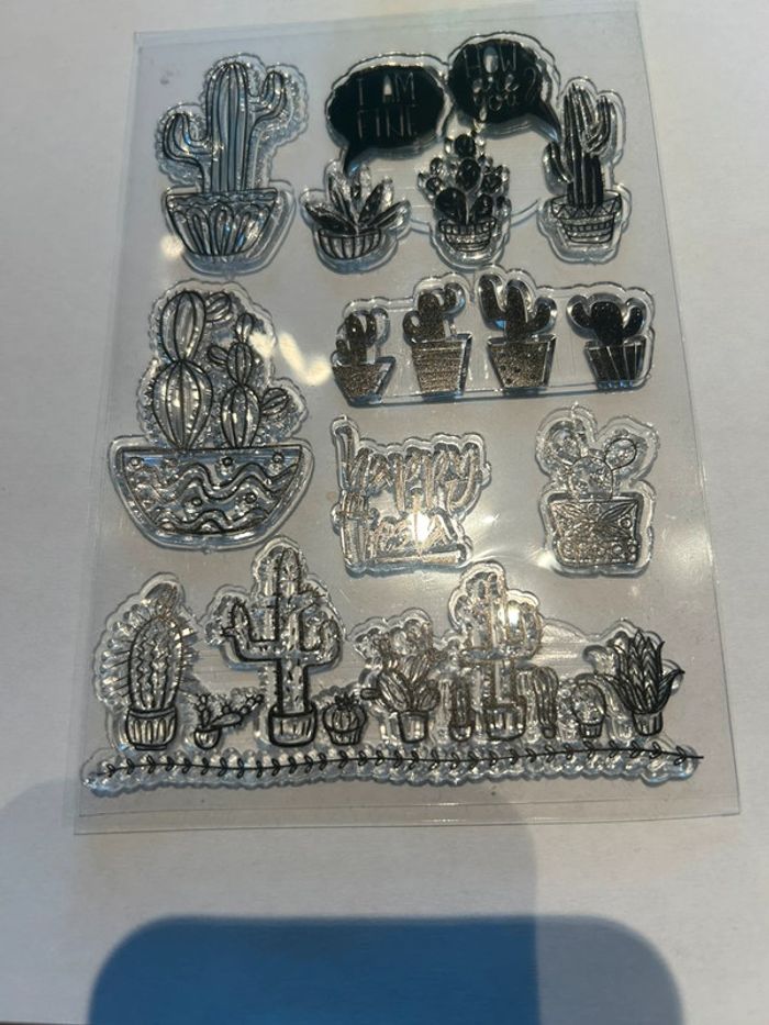 Tampons neufs cactus - photo numéro 2