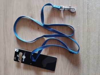 Laisse bobby bleu taille Xs