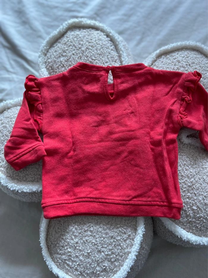 Sweat rouge I love you - photo numéro 3