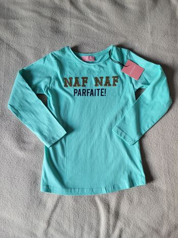 T-shirt manches longues naf naf 8 ans