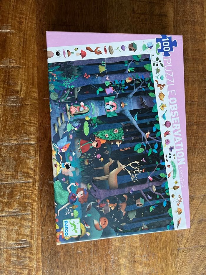Puzzle Forêt enchantée 100 pièces
