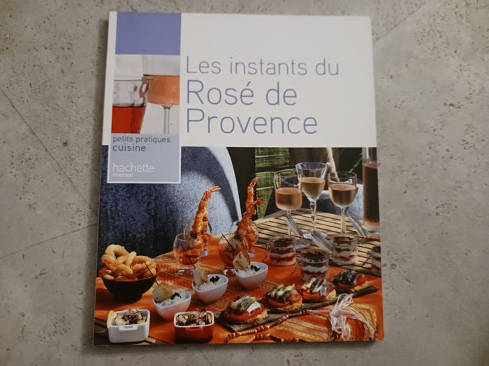 livre les instants du rosé de Provence