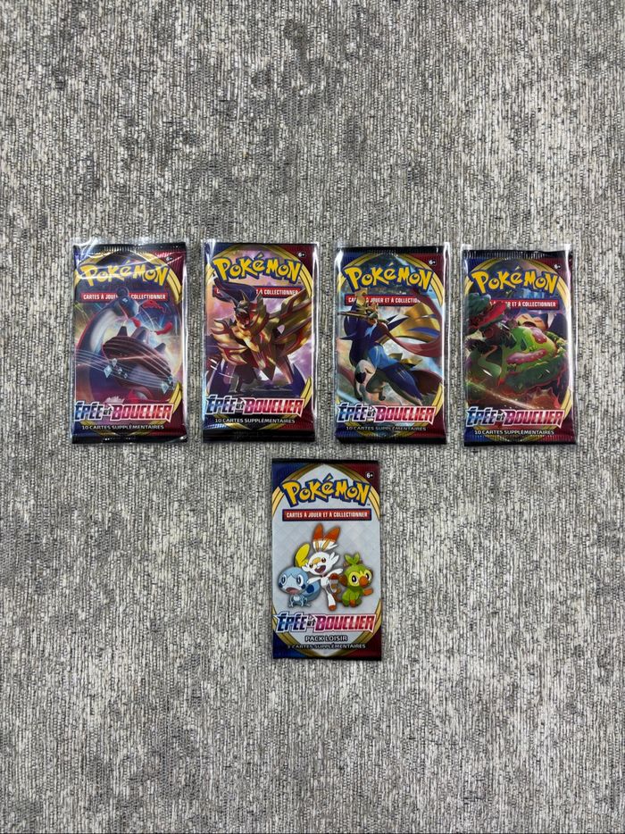 Pokémon Artset Boosters EB01 Épée et Bouclier