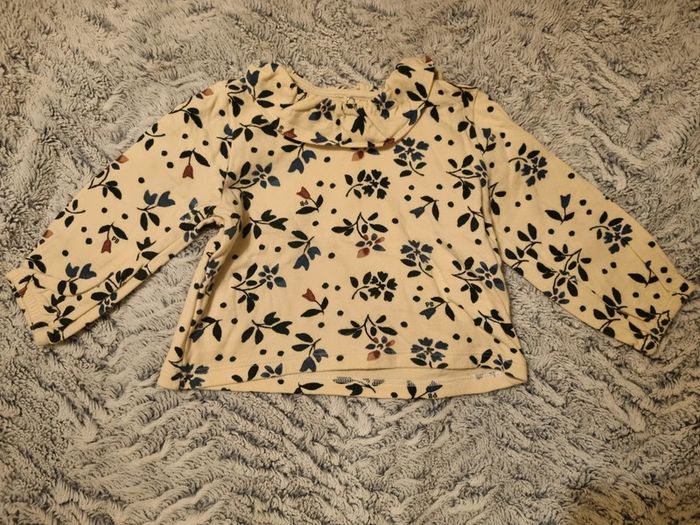 Polo ML petit bateau 18 mois