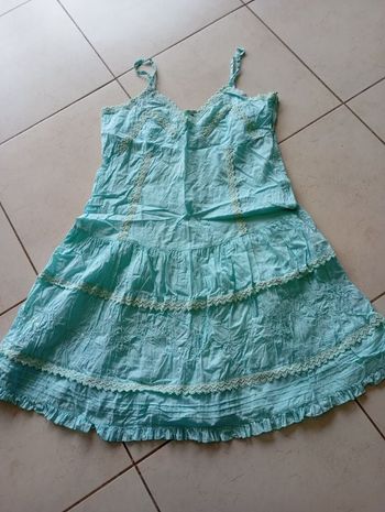 Robe été petites bretelles neuve