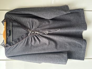 Tee-shirt gris Taifun Collection - Taille L