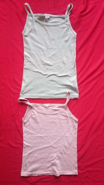 Lot de 2 débardeurs Petit Bateau