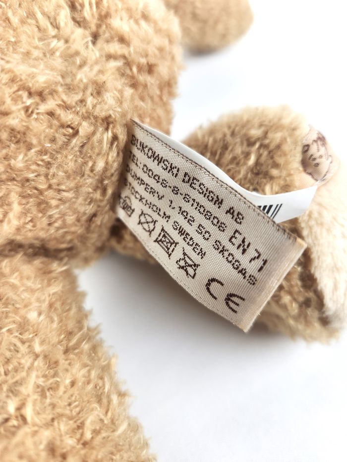 Peluche Ourson Bukowski - "Nobody is Perfect" - 25 cm Neuf - photo numéro 7