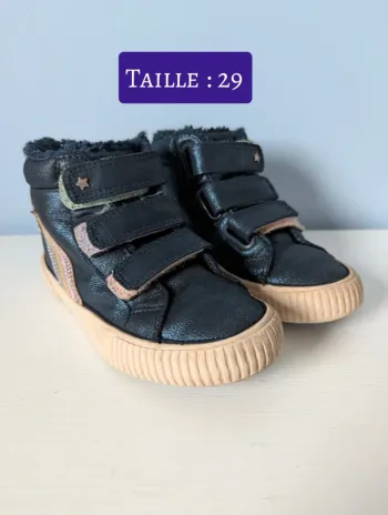 Basket fourré fille next taille 29