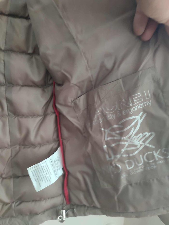 Doudoune Geo Norway Taupe Taille S - photo numéro 5