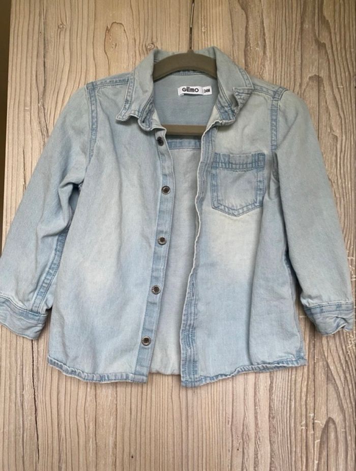 Chemise jeans