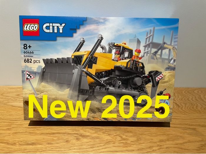 Lego City 60466 Le bulldozer jaune