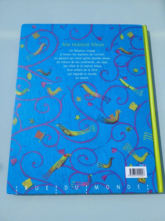 Livre grand format Ma Maison Bleue, Éditions Rue du Monde (39) - photo numéro 13