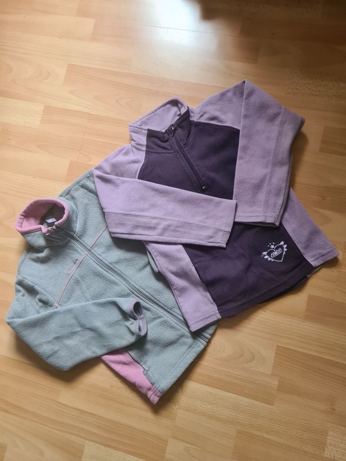 Lot 2 polaires / Taille 8 ans