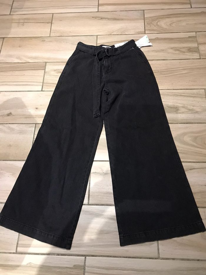Pantalon évasé noir pimkie 34