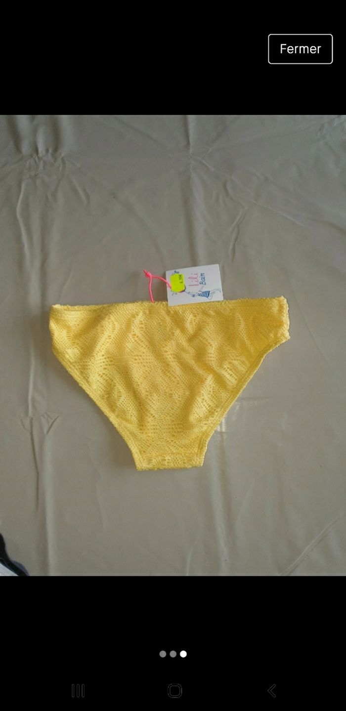 Bas de maillot de bain neuf taille 8/10 ans - photo numéro 3