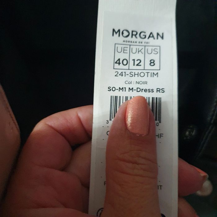 Magnifique Combi short noire Taille 40 Morgan - photo numéro 3