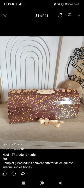 Produits de beautés 