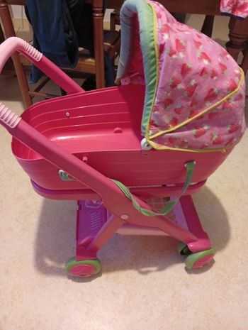 Landau poussette charlotte aux fraises
