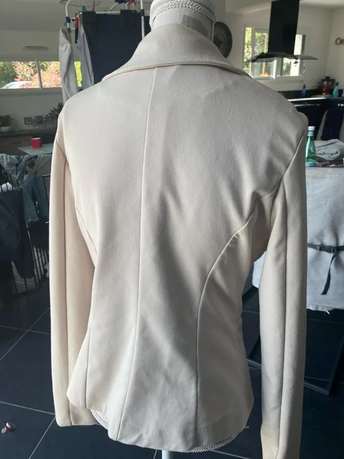 Veste cintrée beige - photo numéro 2