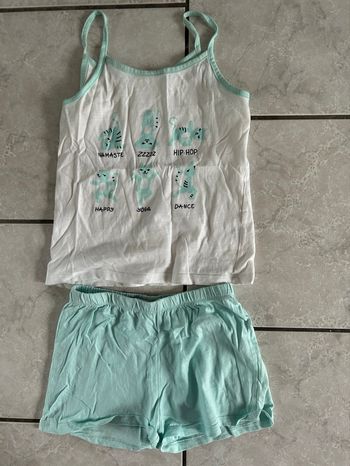 Pyjama été 7/8 ans 