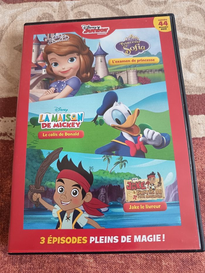 DVD Disney Junior La maison de Mickey Jake Pirate Princesse Sofia