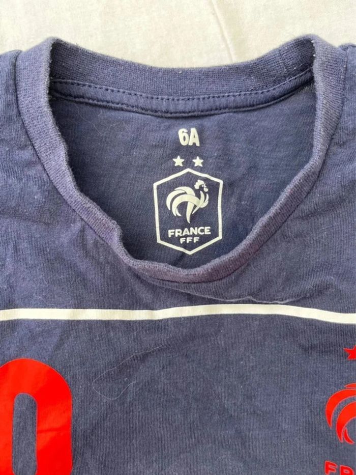 T shirt France M Bappe Numéro 10 - photo numéro 3