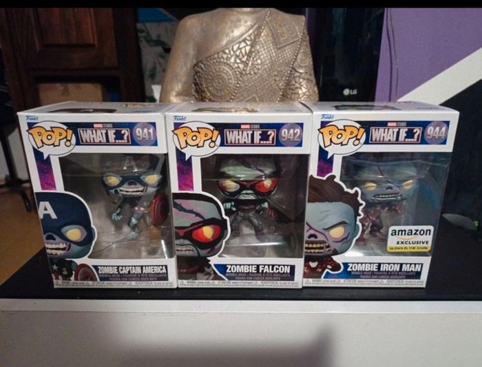 Neuf 🔥🔥 Lot 3 pop Funko spécial édition Marvel zombie