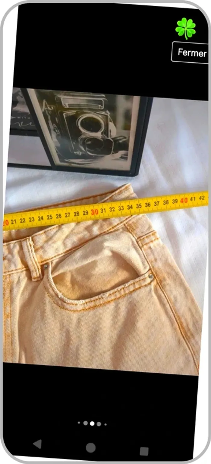 Jeans mom femme XS - photo numéro 5