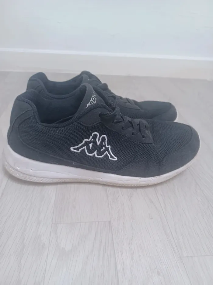 Basket noir kappa - photo numéro 3