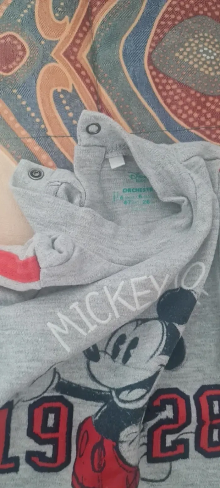 T-shirt manches longues Mickey - photo numéro 3