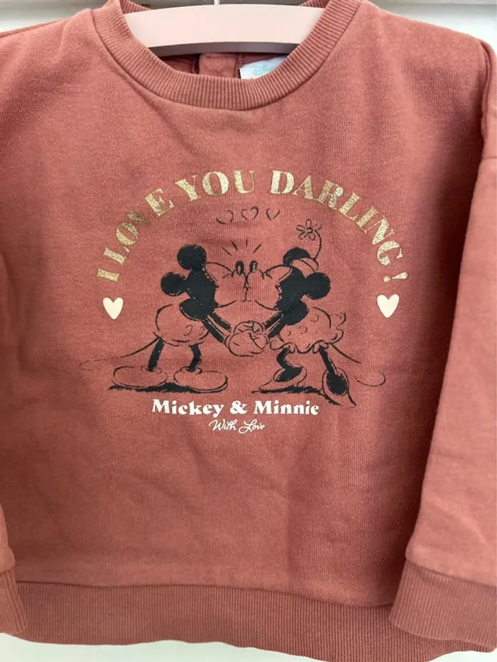 Sweat Minnie fille 24 mois - photo numéro 2