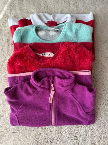 👚Lot 4 pulls chaud - bébé fille - 24 mois - très bon état -h&m et autres