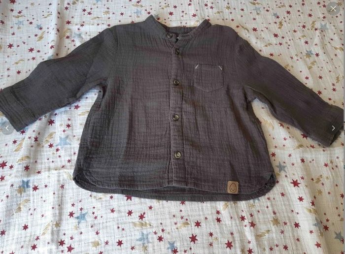 Chemise marron 18 mois KIABI