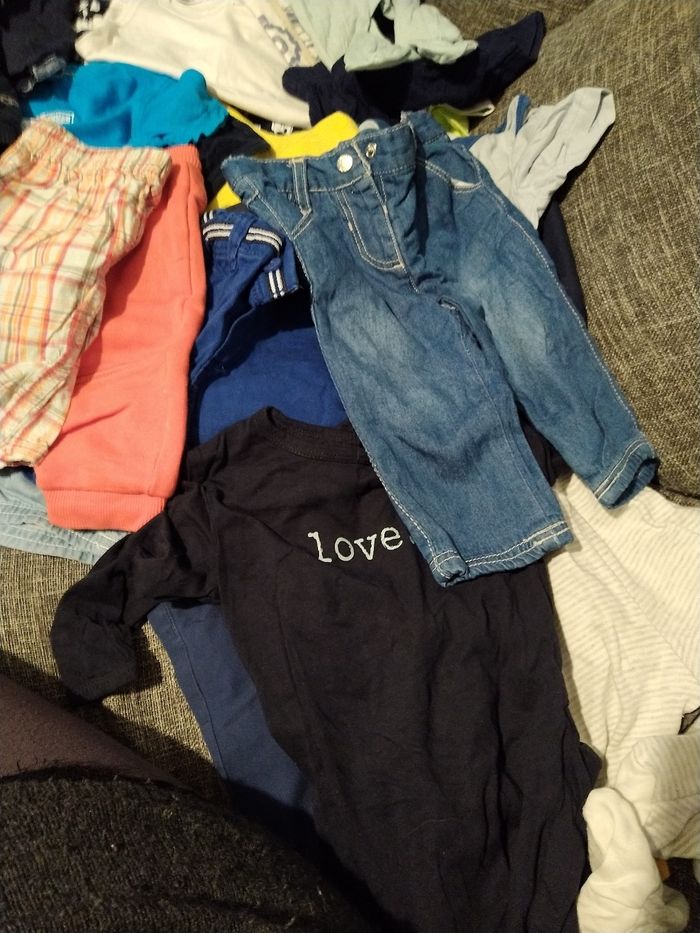 Lot vêtements garçon