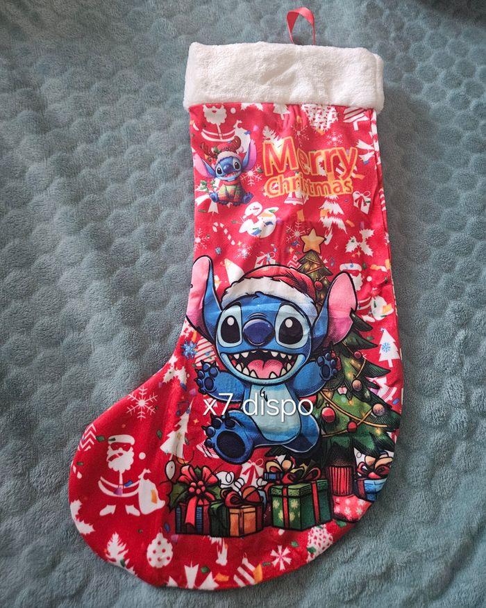 Botte stitch Noël cadeaux
