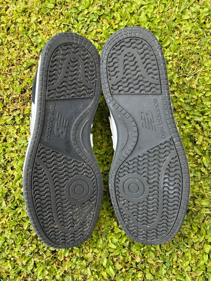 Baskets new balance 480 noir et blanche pointure 43 très bon état avec boîte - photo numéro 9