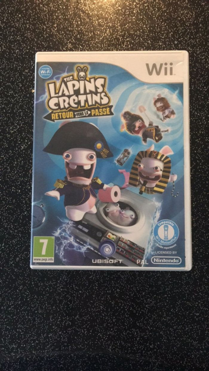 Jeu vidéo WII Lapins Cretins