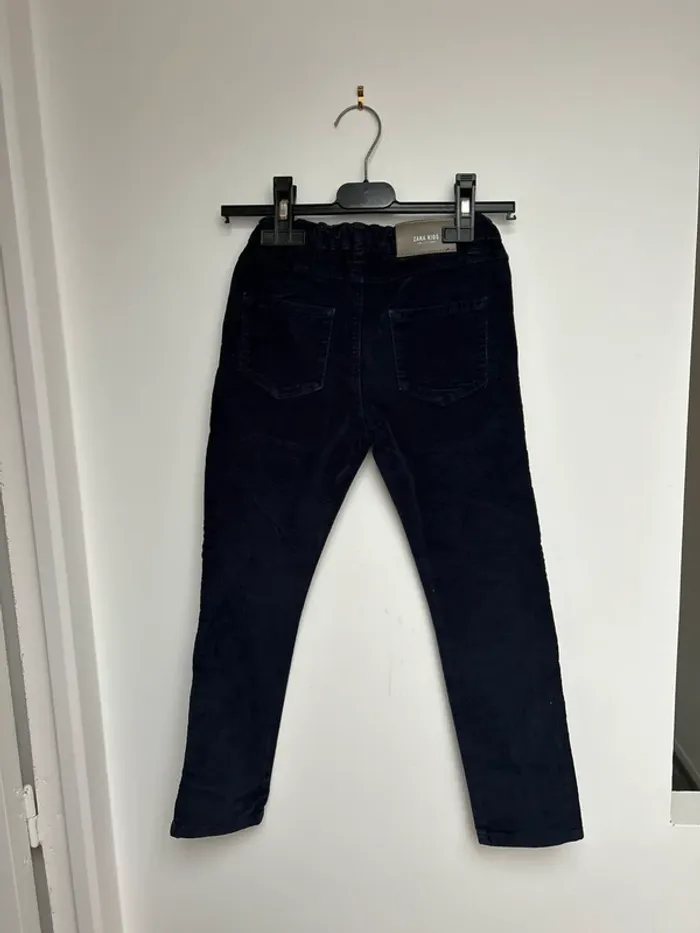 Zara fille 7 ans pantalon velours - photo numéro 3